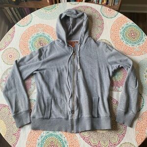 Tory Burch Heather Gray Hoodie See Measurements